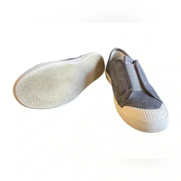 Frye Claudia Slip-On Silver Metallic Shoes Size 7 - Picture 3 of 6